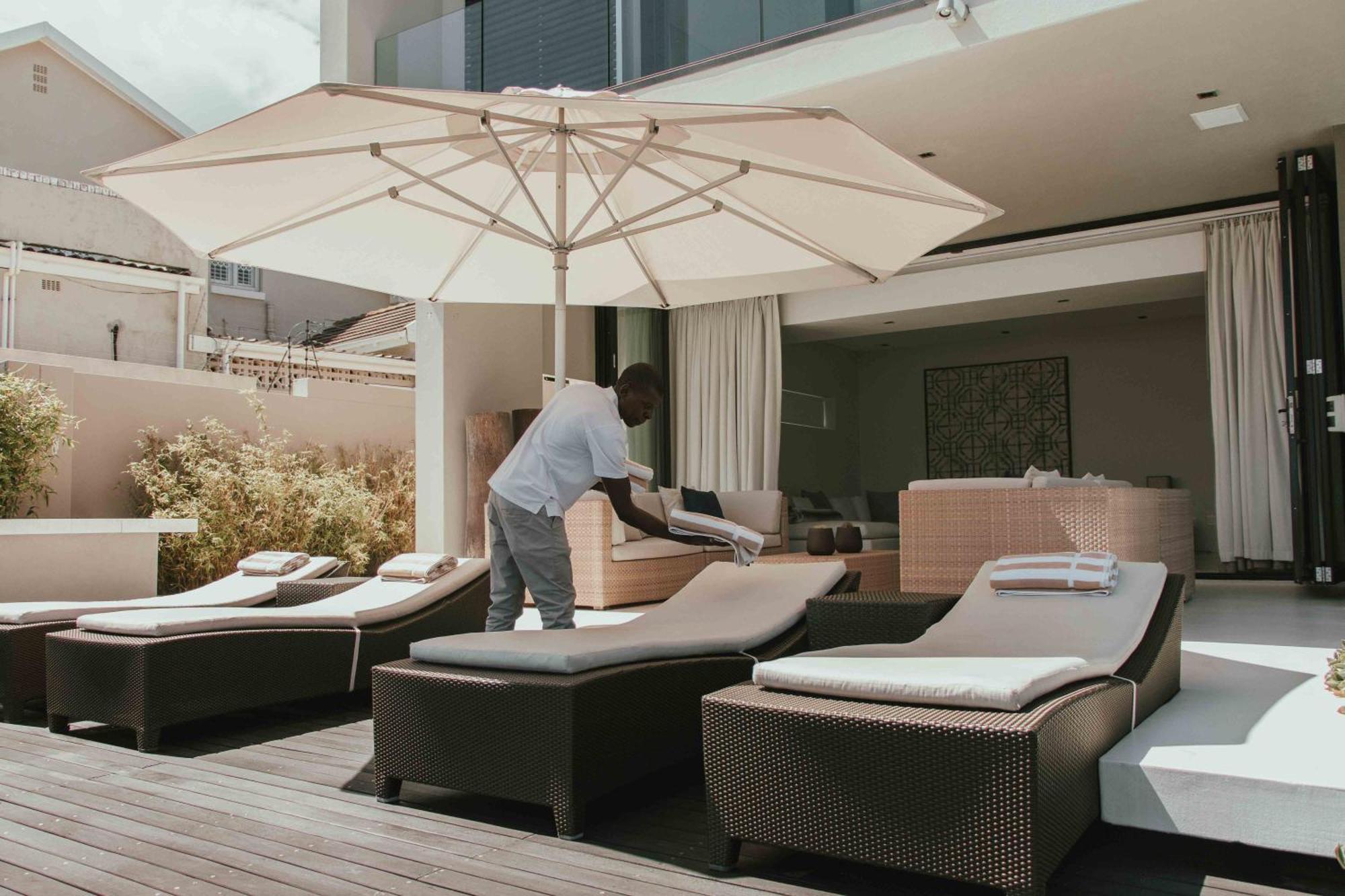 Serenity Villa 18 Ronald Rd Camps Bay Kapstadt Exterior foto